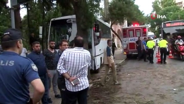Öğrenci servisinin freni patladı: 15 yaralı