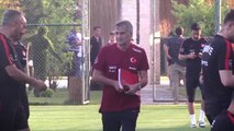 A Milli Futbol Takımı'nın Antalya kampı devam ediyor