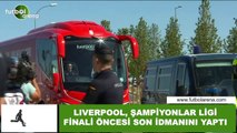 Liverpool, Şampiyonlar Ligi finali öncesi son idmanını yaptı