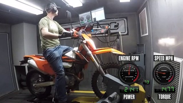 2019 KTM 500 EXC-F Dyno Test