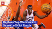 Raptors Beat Warrios In First NBA Finals Game