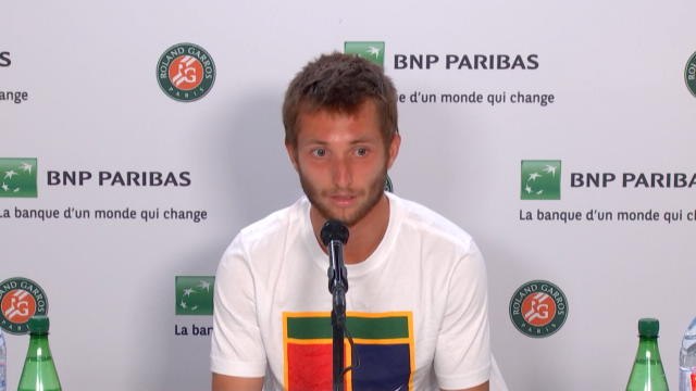 Roland-Garros - Moutet : Il a été meilleur que moi dans les moments importants