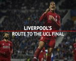Liverpool's route to the Champions League final
