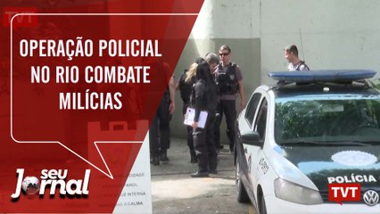 Operação policial no Rio combate milícias