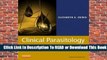 [Read] Clinical Parasitology: A Practical Approach  For Kindle