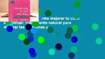 About For Books  C?mo mejorar tu ciclo menstrual: Tratamiento natural para mejorar las hormonas y