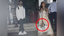 Shahid Kapoor's wife Mira Rajput holds her high heels in her hand | FilmiBeat
