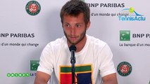 Roland-Garros 2019 - Corentin Moutet a perdu mais 