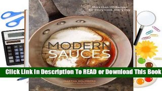 Full version  Modern Sauces: Sauce-Making for Everyone  For Kindle