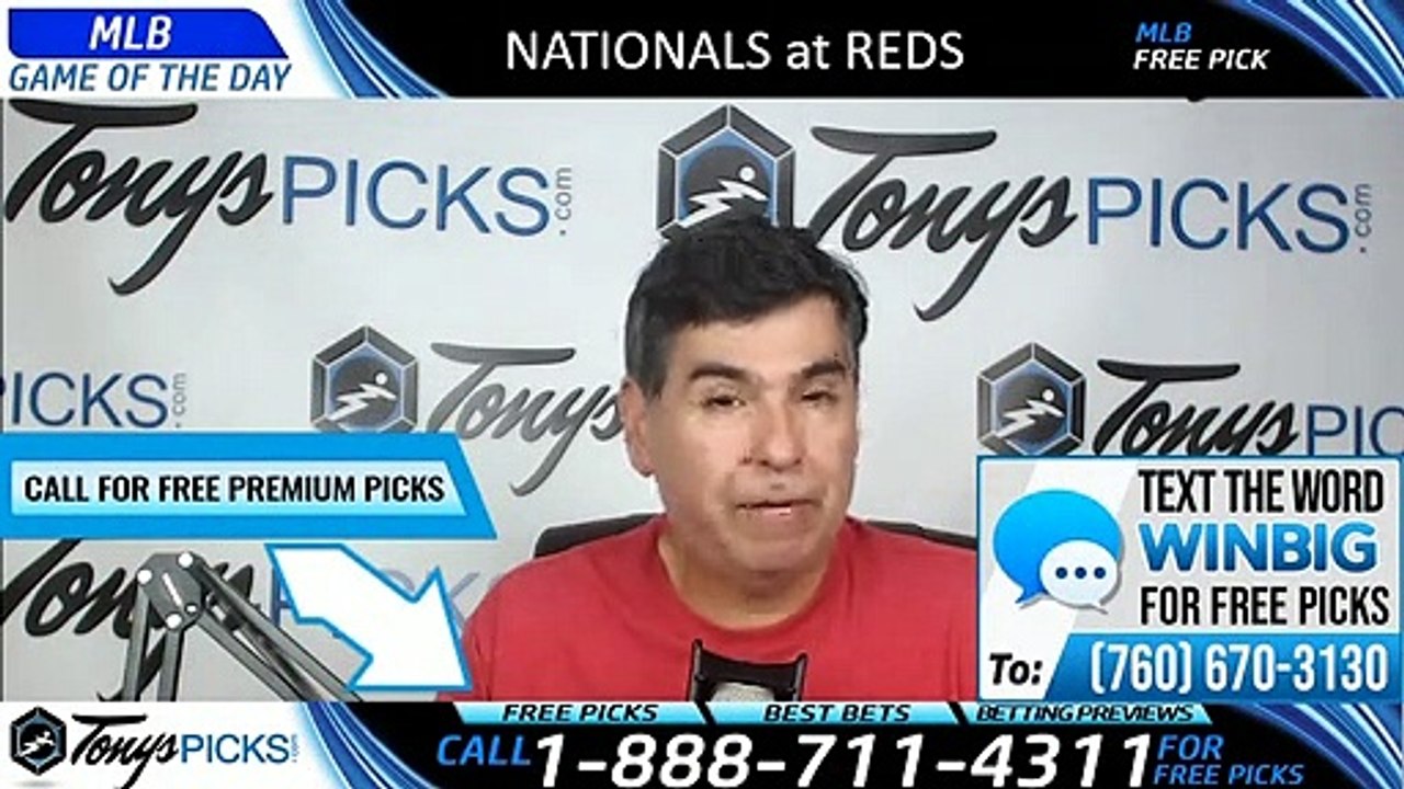 Washington Nationals vs Cincinnati Reds 6/1/2019 Picks Predictions