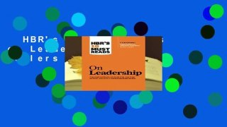 HBR's 10 Must Reads on Leadership  Best Sellers Rank : #5