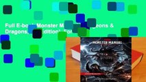 Full E-book Monster Manual (Dungeons & Dragons, 5th Edition)  For Trial