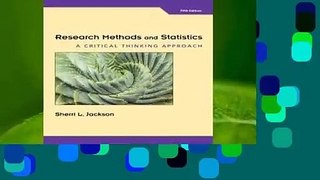 [Read] Research Methods and Statistics: A Critical Thinking Approach  For Trial