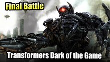 Transformers Dark of the Moon The Game (2011) Final Battle Optimus Prime Vs Shockwave