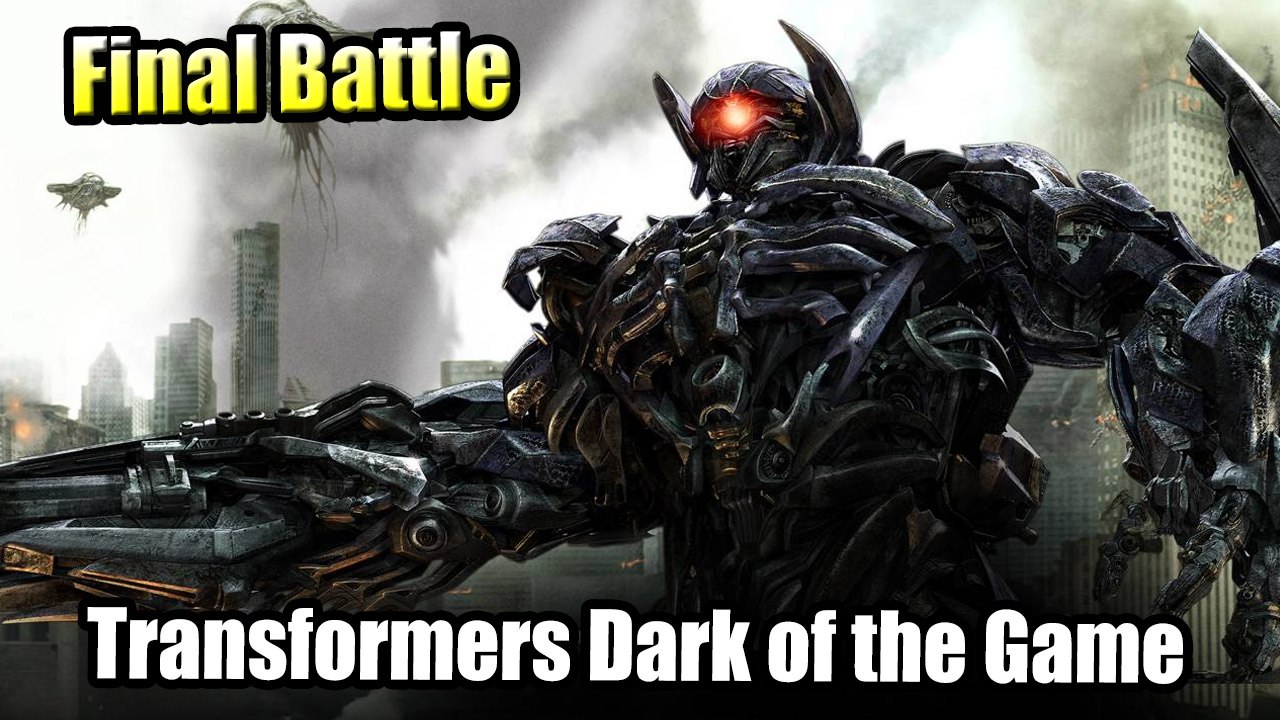 Transformers Dark of the Moon The Game (2011) Final Battle Optimus Prime Vs Shockwave