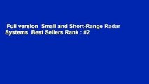 Full version  Small and Short-Range Radar Systems  Best Sellers Rank : #2