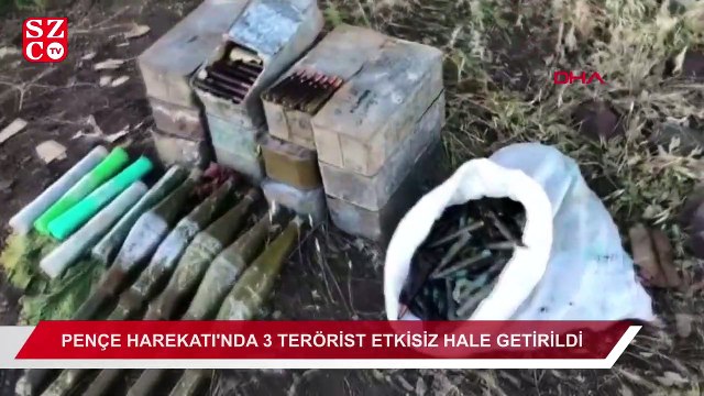 Pençe Harekatı’nda 3 terörist daha etkisiz hale getirildi