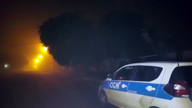 Poste com a lâmpada queimada gera insegurança no Bairro Pacaembu