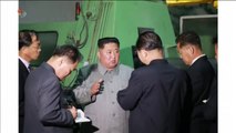 Kim Jong Un visita varias fábricas relacionadas con la creación y lanzamiento de misiles