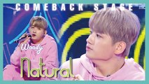 [Comeback Stage] Woody - Natural,  우디 - 대충 입고 나와 Show Music core 20190601