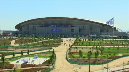 Finale - Le timelapse du Wanda Metropolitano à quelques heures du coup d'envoi