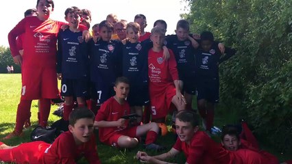 DES EQUIPES U11U13 ENCOURAGENT LEURS AINES POUR LA COUPE