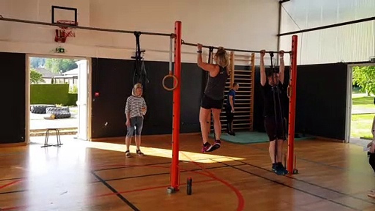 Entraînement de  Cross Training Force de la gendarmerie mobile de Saint-Etienne-les-Remiremon