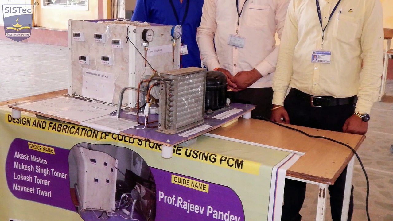 Design and Fabrication of Cold Storage using PCM | SISTec Ratibad - Best Engineering Colleges in Bhopal