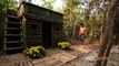 Dig to Build Most Secret Underground House under Bamboo Pool House