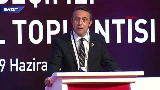 Fenerbahçe Başkanı Ali Koç’tan TFF Başkanlık seçiminde Fatih Terim göndermesi