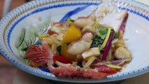 Street Food Market Discovery | Japanese Food - RED GROUPER Steamed Fish Sashimi Okinawa Seafood Japan