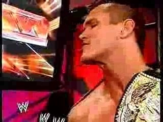 Randy Orton Backstage