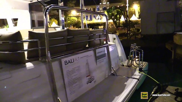 2019 Bali 4.1 Open Space Day Charter Catamaran - Walkaround - 2018 Cannes Yachting Festival