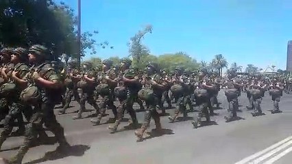 El regimiento de Infantería Zaragoza número 5 de Paracaidistas
