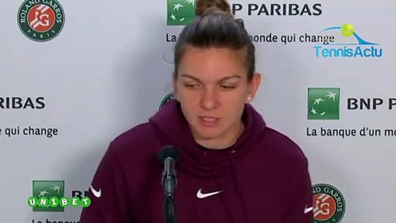 Roland-Garros 2019 - 54 minutes et Simona Halep est en huitièmes de Roland-Garros : "J'étais pourtant nerveuse"