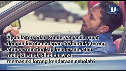 [PROMO] Sesaat microsleep boleh meragut nyawa