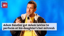 Adam Sandler Gives His Daughter A Great Bat Mitzvah