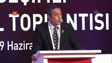 Ali Koç: "Yeni TFF'nin emrindeyiz"