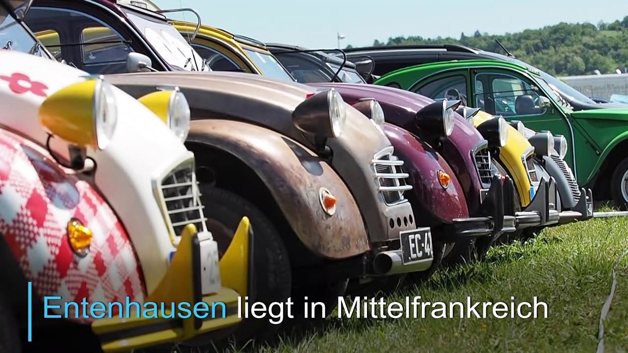 Entenhausen: Treffen der 2CV-Liebhaber in Frankreich