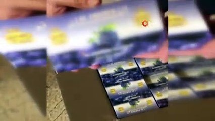 Operasyonda 1 ton 300 kilo kaçak nargile tütünü ele geçirildi