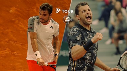 Roland-Garros 2019 : Le résumé de Stan Wawrinka – Grigor Dimitrov