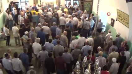 İnegöl'de sakal-ı şerif izdihamı