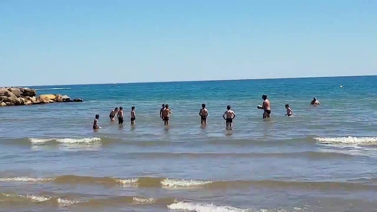 U10 SJO en préparation du Tournoi de Cazouls lès Beziers