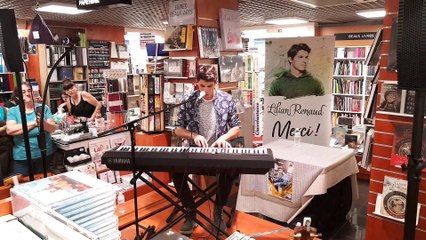 Lilian Renaud en showcase à la librairie Forum à Besançon