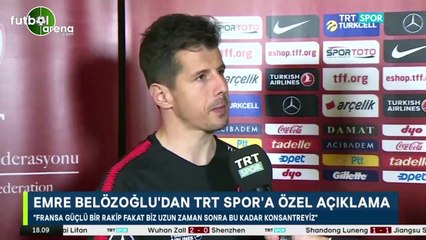 Emre Belözoğlu: "1 sene daha oynama niyetim var"
