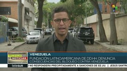 Denuncia Fundalatin consecuencias del bloqueo de EEUU contra Venezuela