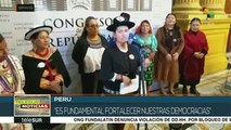 Perú: sesionan parlamentarios por los pueblos indígenas