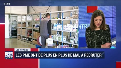 Les news RH: Les PME ont de plus en plus de mal à recruter - 01/06