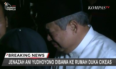Suasana Haru Warnai Kedatangan Jenazah Ani Yudhoyono di Halim Perdanakusuma