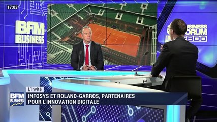 Partenariat Infosys et Roland-Garros : réinventer l'expérience pour les fans et intégrer l'I.A - 01/06